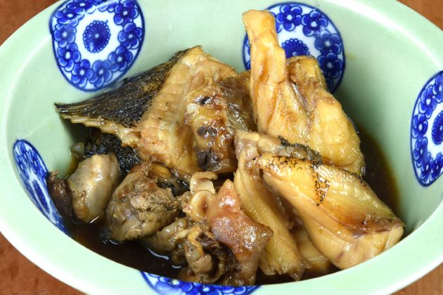 ホウキハタのあら煮