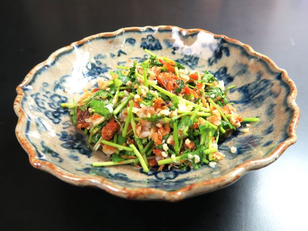 ニジハタのラープ風
