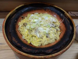 クリックで拡大表示 ドジョウの柳川鍋