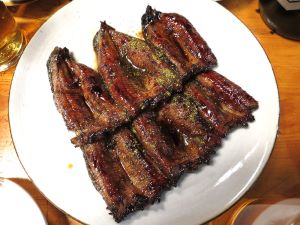 クリックで拡大表示 ドジョウの蒲焼き