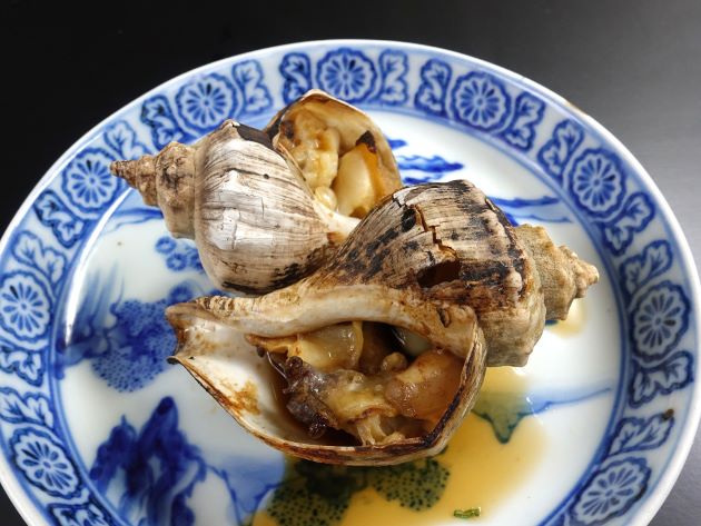 チョウセンボラの焼きつぶ