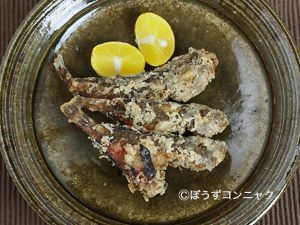 クリックで拡大表示 ヒメオコゼの唐揚げ