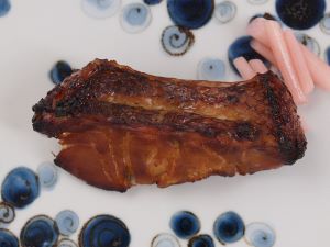 クリックで拡大表示 コブダイの祐庵焼き