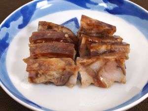 クリックで拡大表示 コブダイの煮凝り