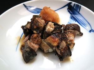 クリックで拡大表示 クロヌタウナギの素焼き