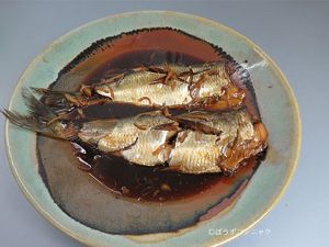 クリックで拡大表示 ニシンの煮つけ