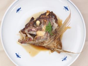 クリックで拡大表示 ナガサキフエダイの兜煮