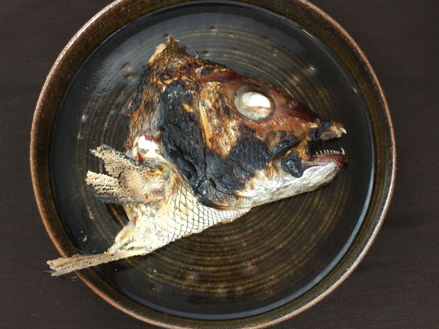 ナガサキフエダイの塩焼き