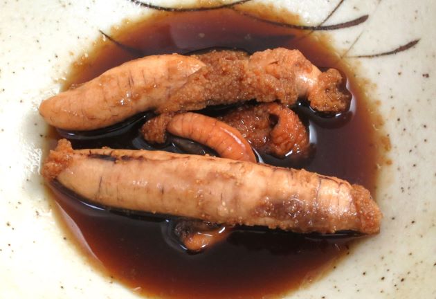 ニジョウサバ真子の煮つけ