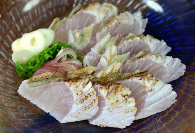 ニジョウサバのあぶり