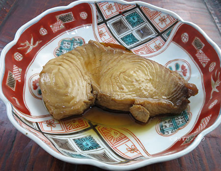 ネズミザメの煮つけ