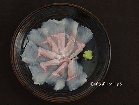 ベステルの刺身