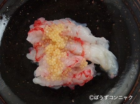 オキナエビの刺身