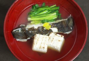 クリックで拡大表示 ババガレイの刺身