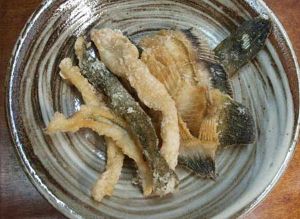 クリックで拡大表示 ババガレイの唐揚げ