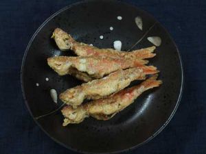 クリックで拡大表示 ヒメジの唐揚げ