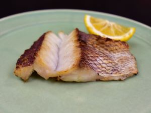 クリックで拡大表示 オゴダイの塩焼き