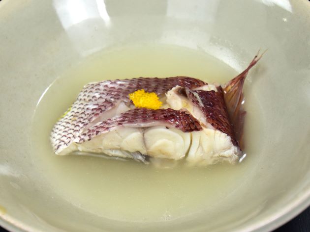 オゴダイの酒塩煮