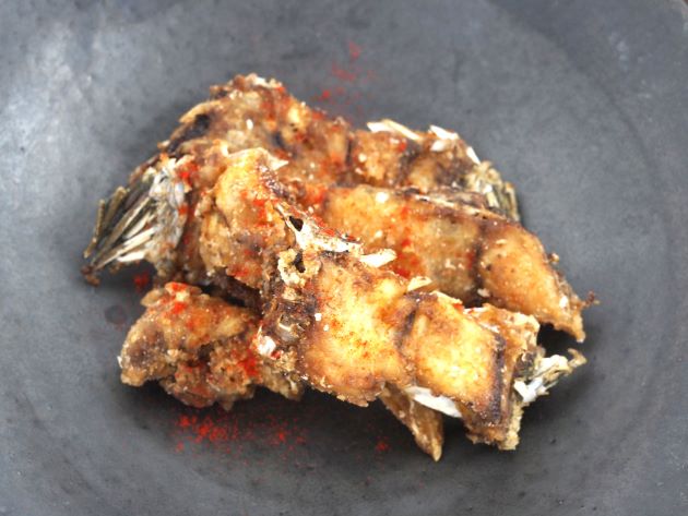 ホホスジタルミの唐揚げ
