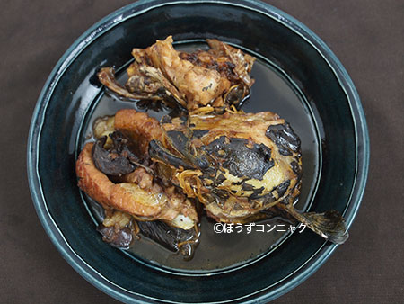 イワトコナマズの煮つけ