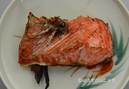 ベニザケの塩焼き