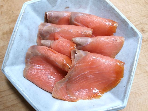 ベニザケのスモークサーモン