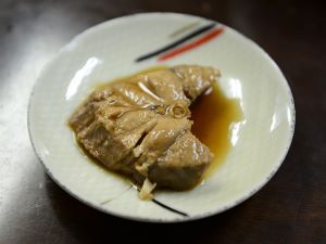 クリックで拡大表示 さがんぼの煮つけ