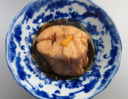 アブラツノザメの煮つけ