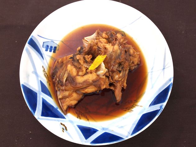シマフグの煮つけ