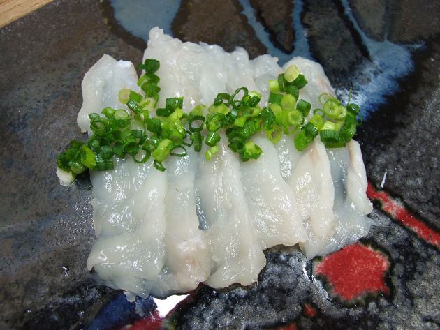 シマフグの刺身