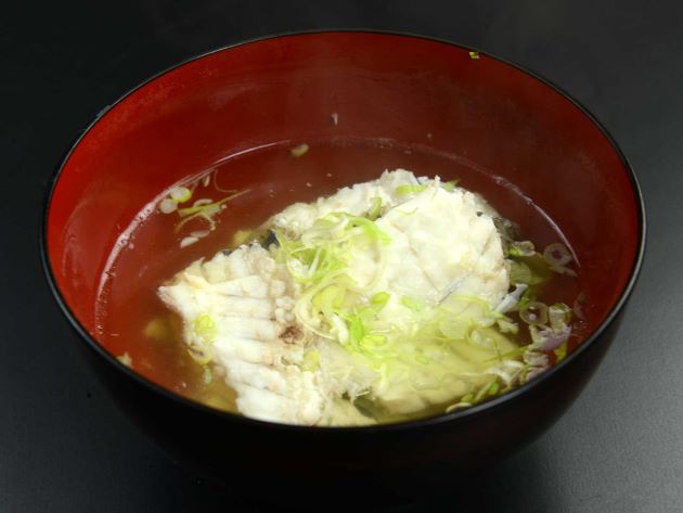 ホシガレイのすまし汁