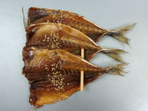 クリックで拡大表示 あじ醤油干し