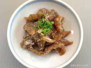 クリックで拡大表示 マアジの茶漬け