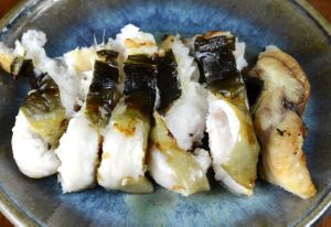 穴子の塩焼き