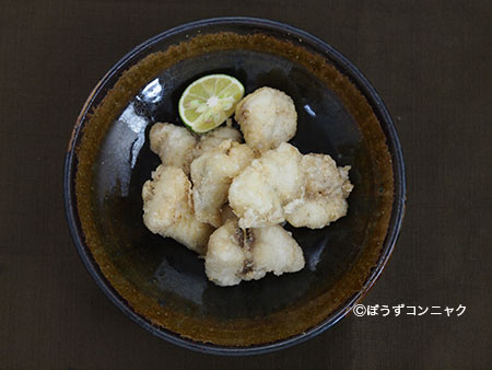 ナシフグの唐揚げ
