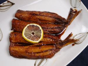 クリックで拡大表示 マイワシの蒲焼き