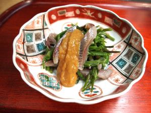 クリックで拡大表示 イワシのぬた