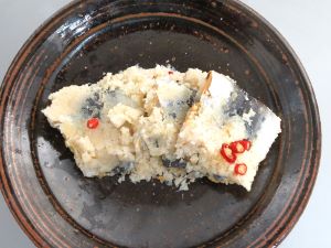 クリックで拡大表示 いわしのうの花漬