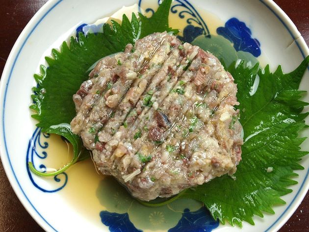 マイワシのみそたたき