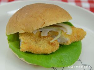 クリックで拡大表示 チャネルキャットフィッシュのフライ
