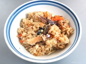 クリックで拡大表示 焼きさば飯
