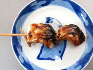クリックで拡大表示 鯖の色つけ