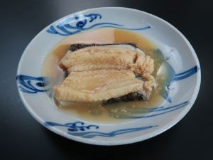 クリックで拡大表示 トラウツボのみそ煮
