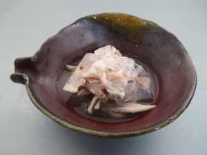 クリックで拡大表示 マスノスケの氷頭なます