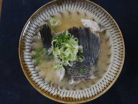 マツダイの味噌汁