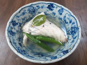 クリックで拡大表示 オニヒラアジのポシェ