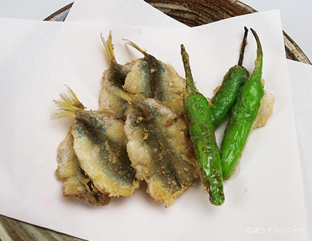 アユの天ぷら