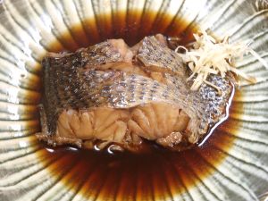 クリックで拡大表示 ムツの刺身