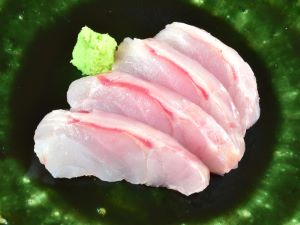 クリックで拡大表示 きんきの刺身