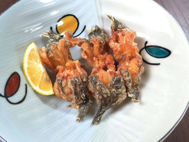 フサギンポの唐揚げ